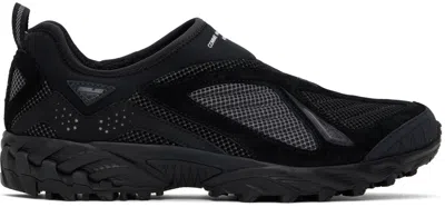 Comme Des Garçons Homme Deux New Balance 610 Slip On Sneakers In Black