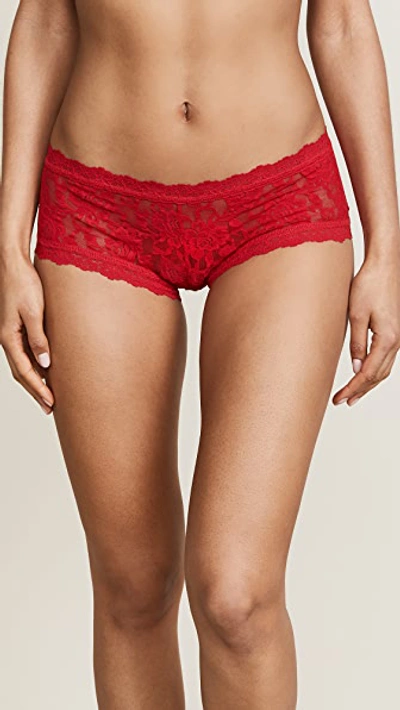 Hanky Panky Signature Lace Boyshort Red