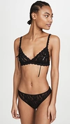 HANKY PANKY AFTER MIDNIGHT OPEN BRALETTE BLACK,HANKY20503