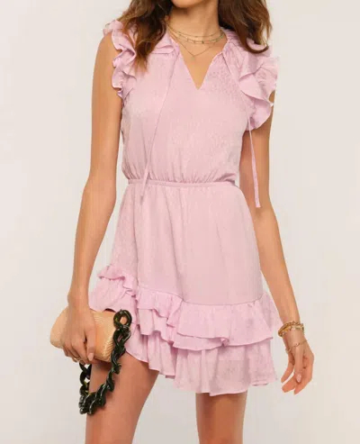 Heartloom Delphine Dress In Peony In Red