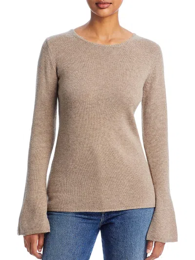 By Malene Birger Womens Wool Blend Knit Pullover Sweater In Beige