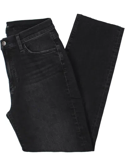 Joe's Womens Tomboy High Waist Slim Jeans In Black
