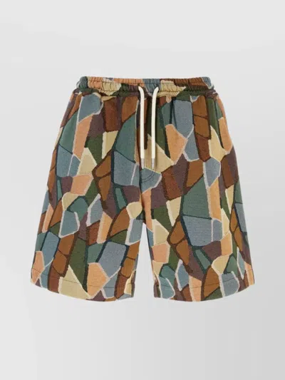 Emporio Armani Patterned Shorts In Printed