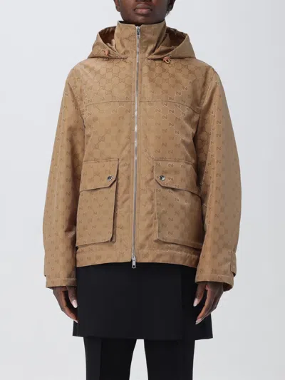 Gucci Jacket Woman Beige Woman In Cream