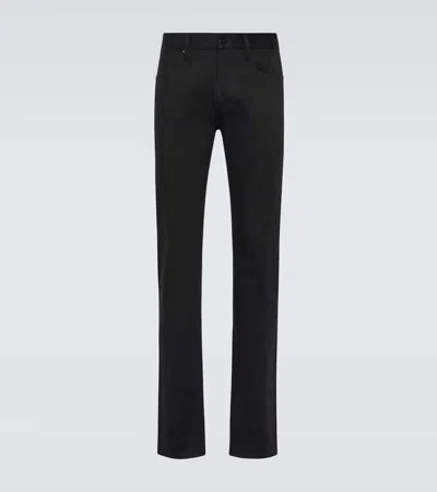 Gabriela Hearst Anthony Straight Jeans In Black
