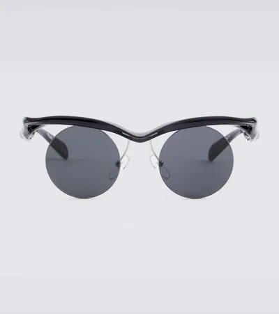 Prada Runway Sunglasses In Slate Gray Lenses