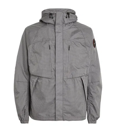 Napapijri Makay Windbreaker Jacket In Grey