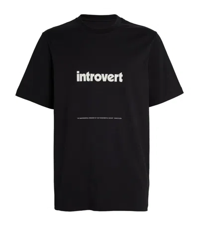 Oamc Introvert T-shirt In Black