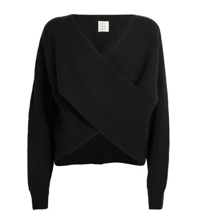Almada Label Merino Wool-cashmere Gia Jumper In Black