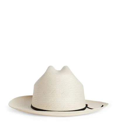 Stetson Toyo Straw Western Hat In Beige