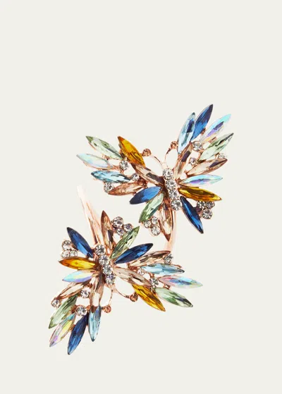 Kim Seybert Butterflies Napkin Rings, Set Of 4 In Multi