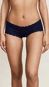 HANKY PANKY COTTON WITH A CONSCIENCE BOY SHORTS,HANKY40443