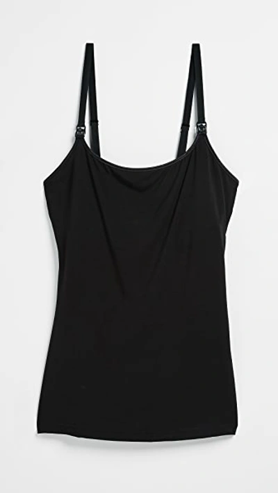 COSABELLA TALCO MATERNITY CAMI BLACK,COSAB40619
