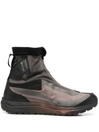 11 By Boris Bidjan Saberi 11 High-top Sneakers In Dirty Grey