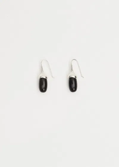 Sophie Buhai Dripping Stone Earrings In Onyx