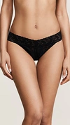 Hanky Panky Signature Lace Original Rise Thong Black