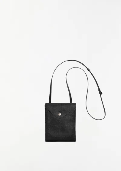 Lemaire Envelope With Strap In Black