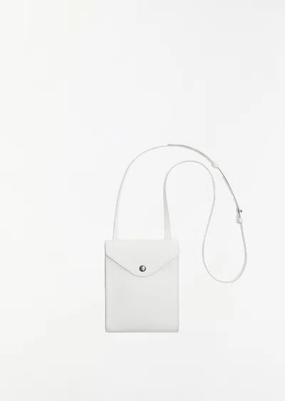 Lemaire Envelope With Strap In White