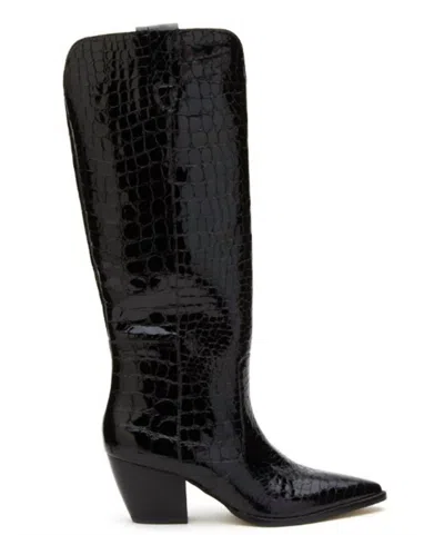 Matisse Stella Boots In Black Croc