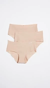 CALVIN KLEIN UNDERWEAR INVISIBLES HIPSTER 3 PACK LIGHT CARAMEL,CKLEN42532