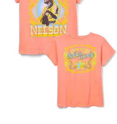 Daydreamer Willie Nelson Outlaw Country Tour Tee In Multi