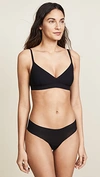 Shop Cosabella Aire Soft Bra In Black