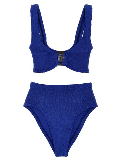 Hunza G Nadine Beachwear In Blue