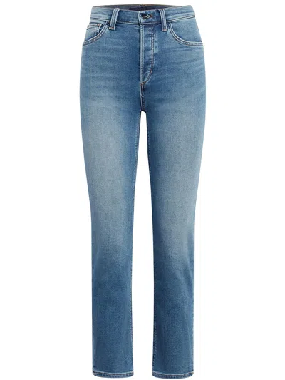 Joe's Time The Scout Womens Mid Rise Slim Boyfriend Jeans In Blue