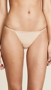 Calvin Klein Underwear Sleek Model Thong In Bare