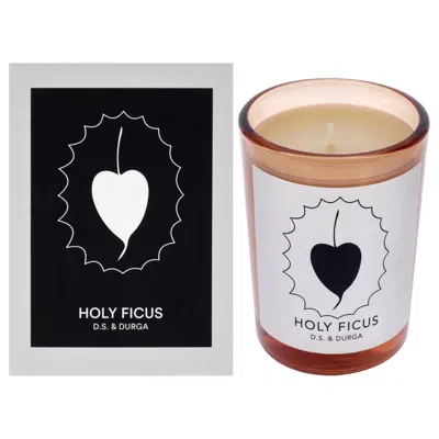 D.s. & Durga Holy Ficus By Ds & Durga For Unisex - 7 oz Candle In Orange