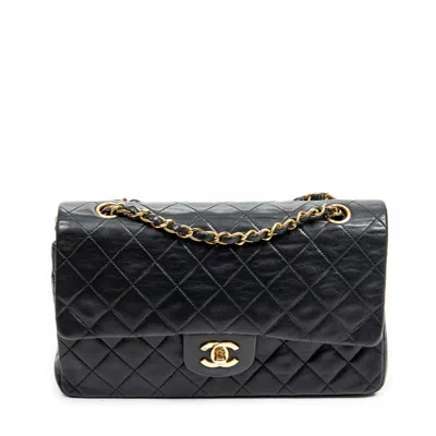 Pre-owned Chanel Classic Double Flap 26 In Black