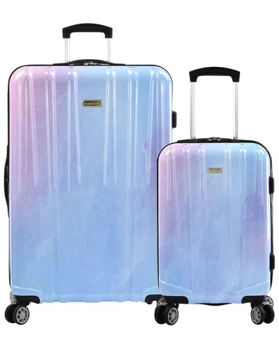 Traveler's Choice Ruma Ii Hardside 2 Piece Luggage Set In Purple