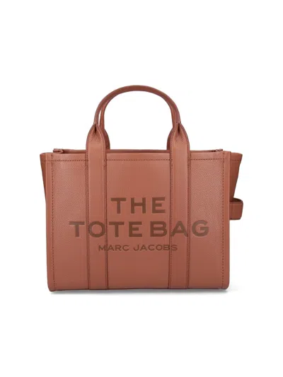 Marc Jacobs Small 'the Tote' Bag In Brown