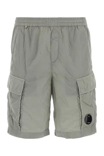 C.p. Company Shorts In Grey