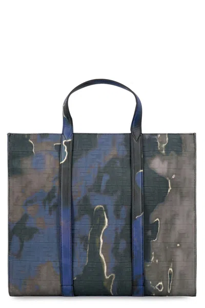 Fendi Moonlight Jacquard Bag In Multicolor