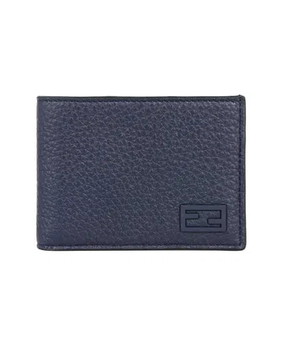 Fendi Us Dollar Baguette Wallet In Blue