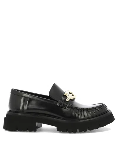 Ferragamo Salvatore  Ingrid Loafer Shoes In Black