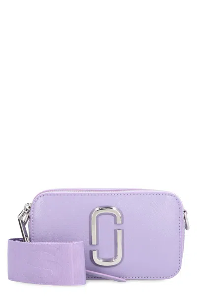 Marc Jacobs The Utility Snapshot Lavender Crossbody Bag In Lilac