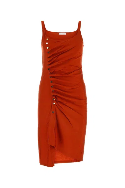 Rabanne Paco  Dress In Red