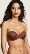 CALVIN KLEIN UNDERWEAR NAKED GLAMOUR STRAPLESS PUSH UP BRA