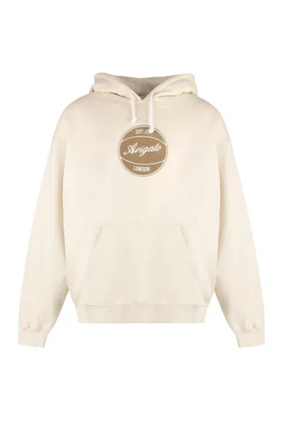 Axel Arigato Dunk Cotton Hoodie In Sand