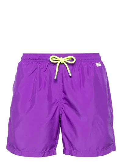 Mc2 Saint Barth Ultralight Swim Shorts Pantone Clothing In Pink & Purple