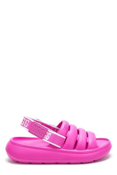 Ugg Sport Yeah Slingback Slides In Pink