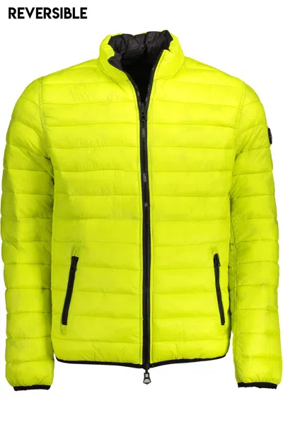 U.s. Polo Assn Yellow Nylon Jacket In Green