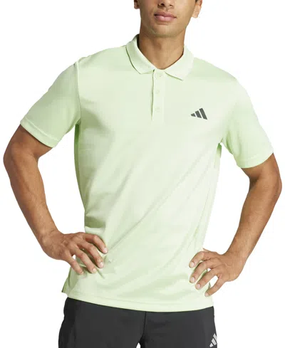 Adidas Originals Men's Essentials Aeroready Training Polo Shirt In Dark Blue
