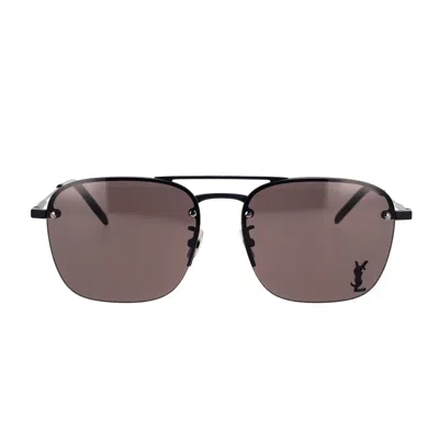Saint Laurent Eyewear Sunglasses In Black Matte