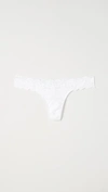 Cosabella Never Say Never Maternity Thong In White