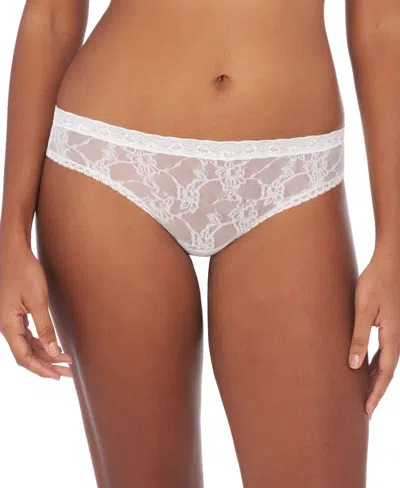 Natori Women's Bliss Allure One Size Lace Girl Brief Underwear 776303 In White