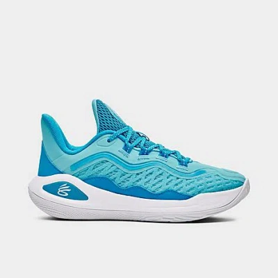 Under Armour Kids' Boys  Curry 11 Mg In White/blue