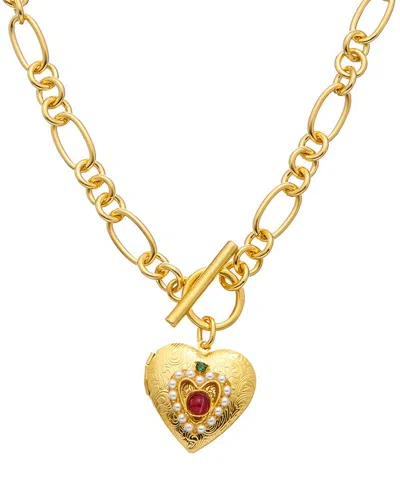 Ben-amun Plated Necklace In Gold